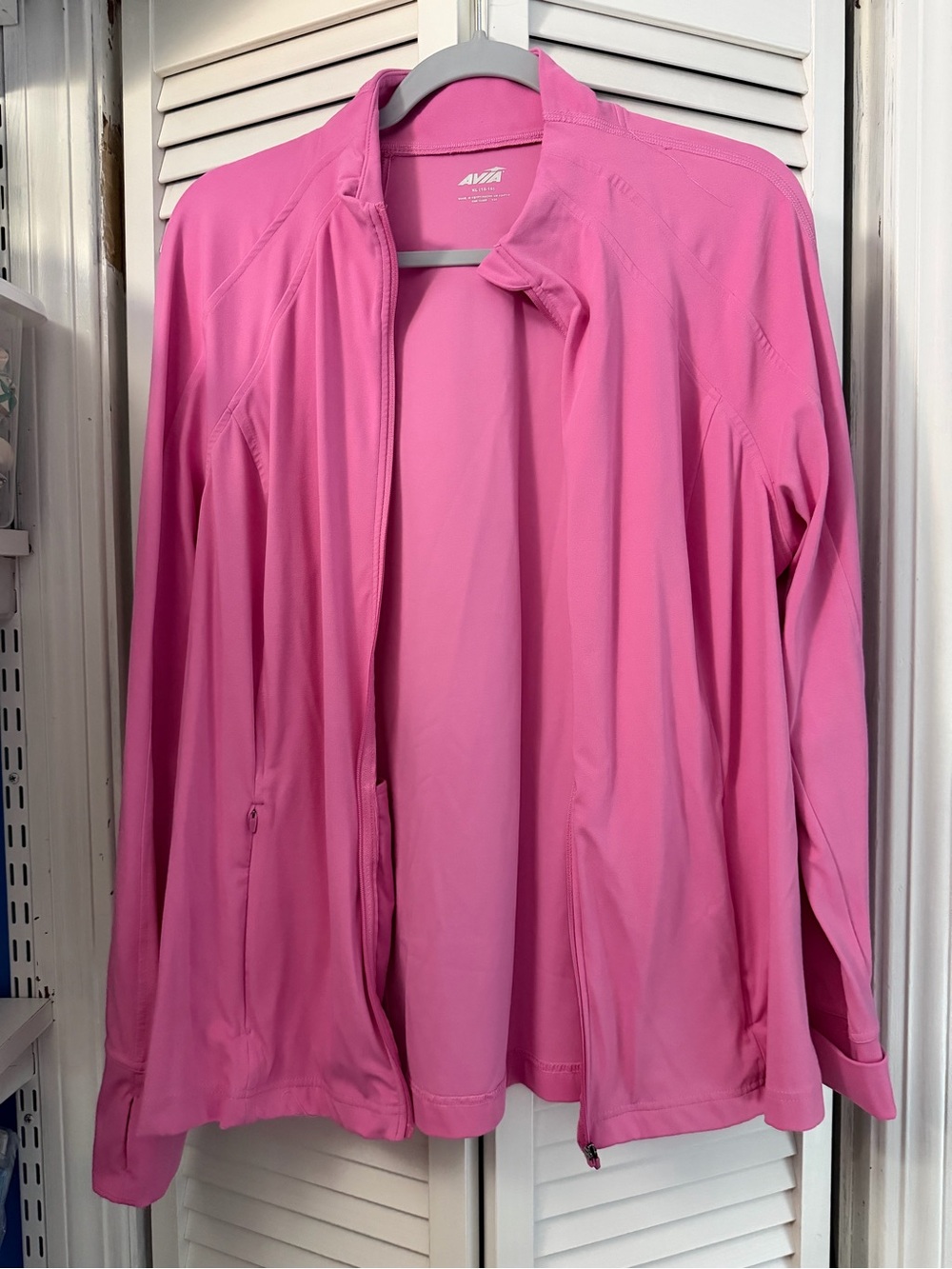 Avia Pink Lightweight Athletic Jacket